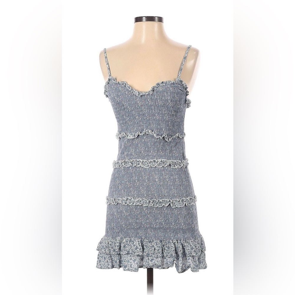 Ruffle mini dress